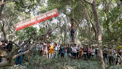 Photo of मुजफ्फरपुर जिले में पेड़ से लटकी मिली युवक की लाश। जांच में जुटी पुलिस।